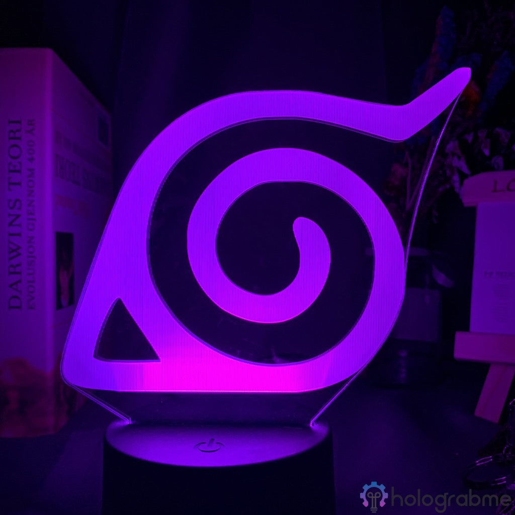 Lampe Naruto Logo Konoha
