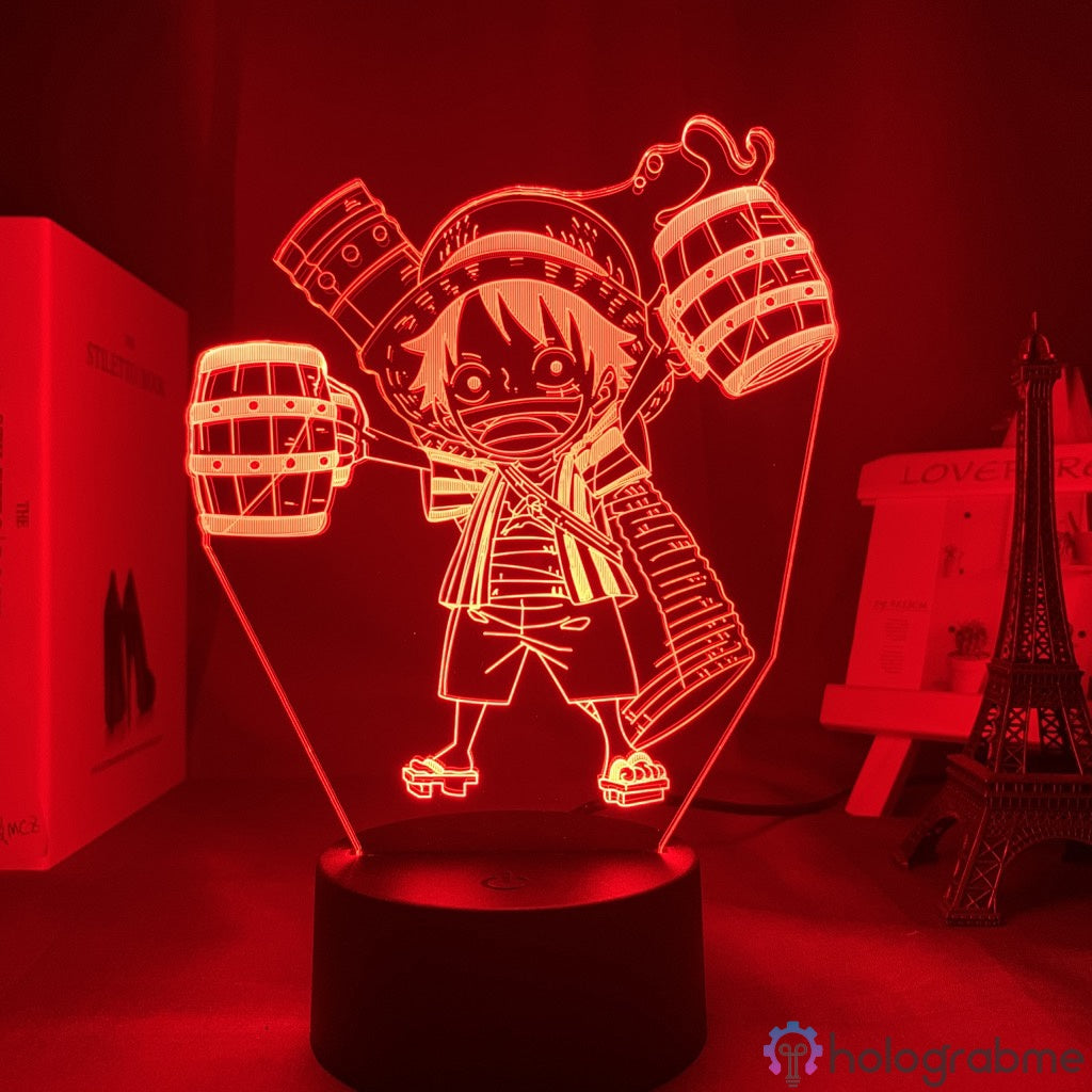 Lampe One Piece Luffy Chibi