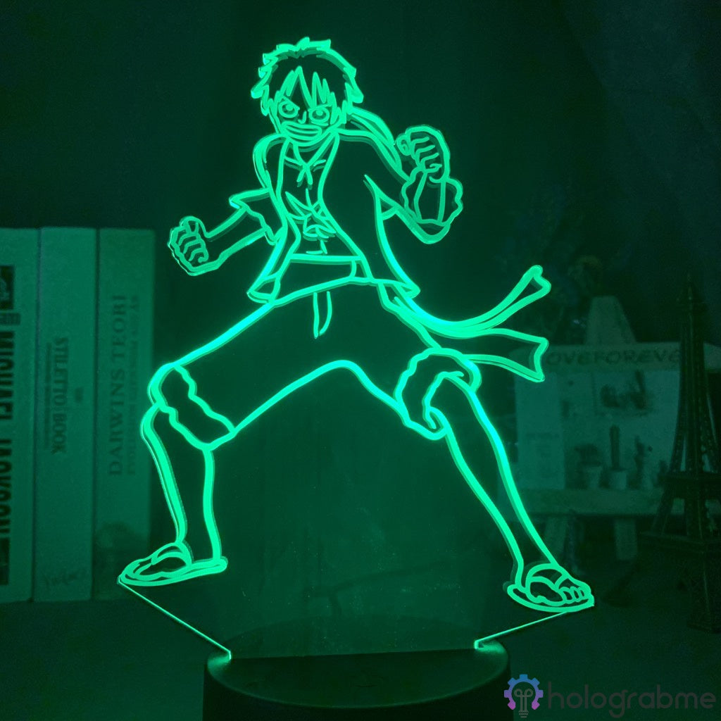 Lampe One Piece Luffy Combat