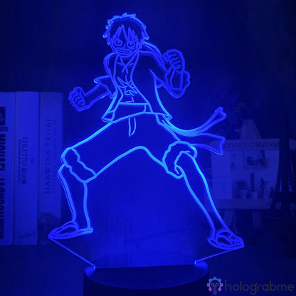 Lampe One Piece Luffy Combat