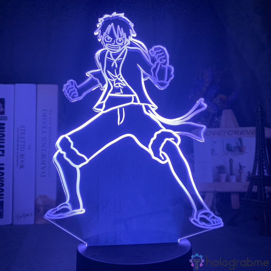 Lampe One Piece Luffy Combat