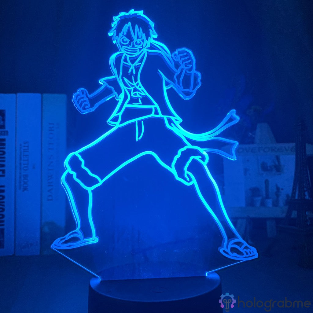 Lampe One Piece Luffy Combat