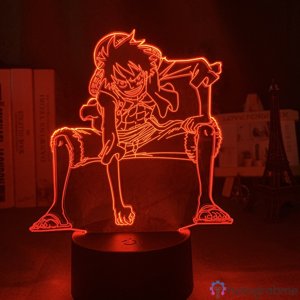 Lampe One Piece Luffy en Colère