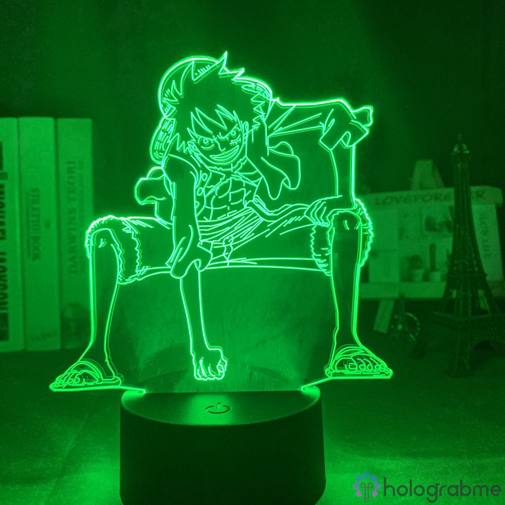 Lampe One Piece Luffy en Colère