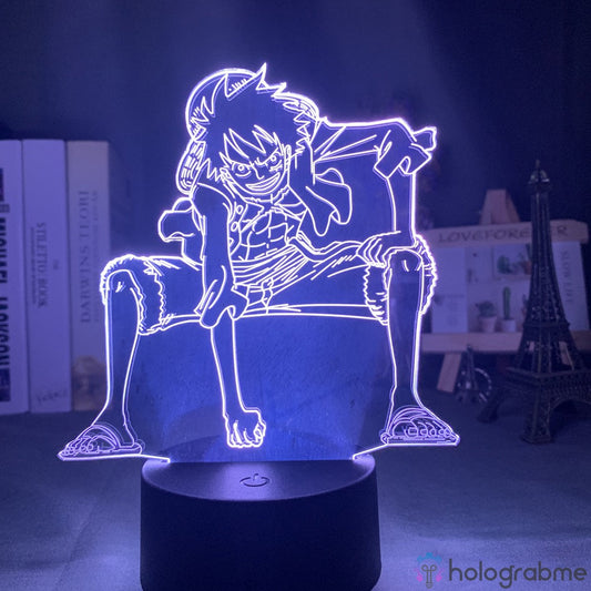 Lampe One Piece Luffy en Colère