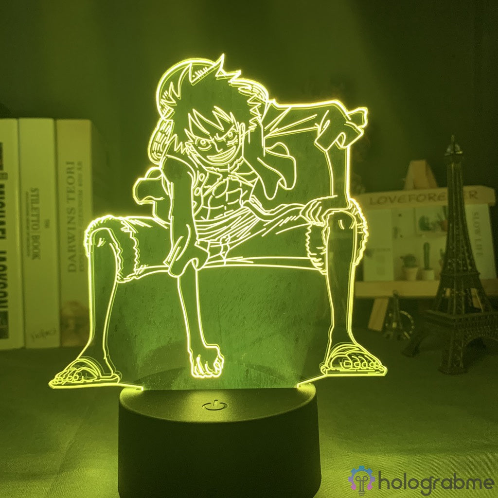 Lampe One Piece Luffy en Colère