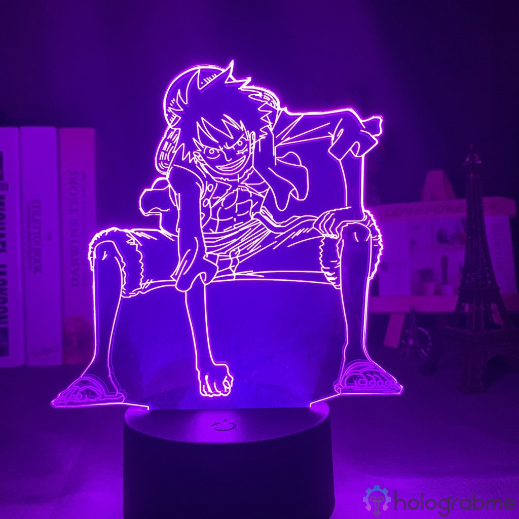 Lampe One Piece Luffy en Colère