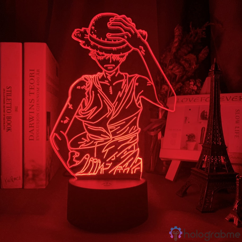 Lampe One Piece Luffy Énervé