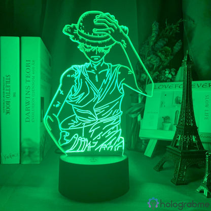 Lampe One Piece Luffy Énervé