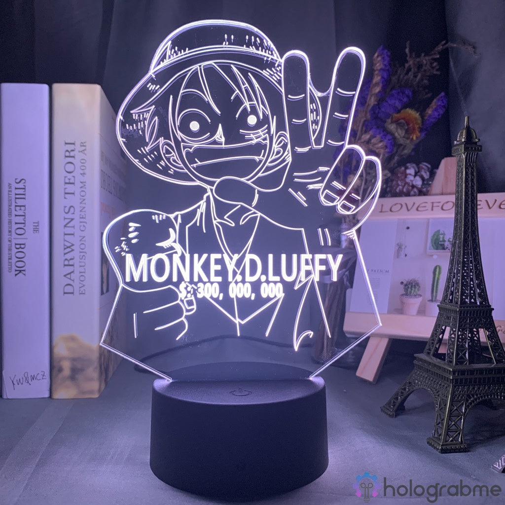 Lampe One Piece Monkey D. Luffy Prime