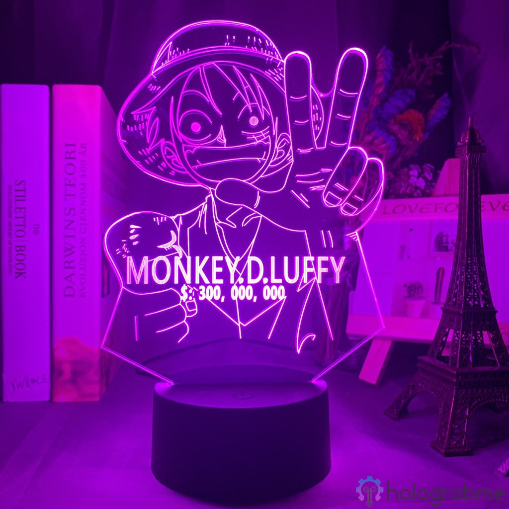 Lampe One Piece Monkey D. Luffy Prime