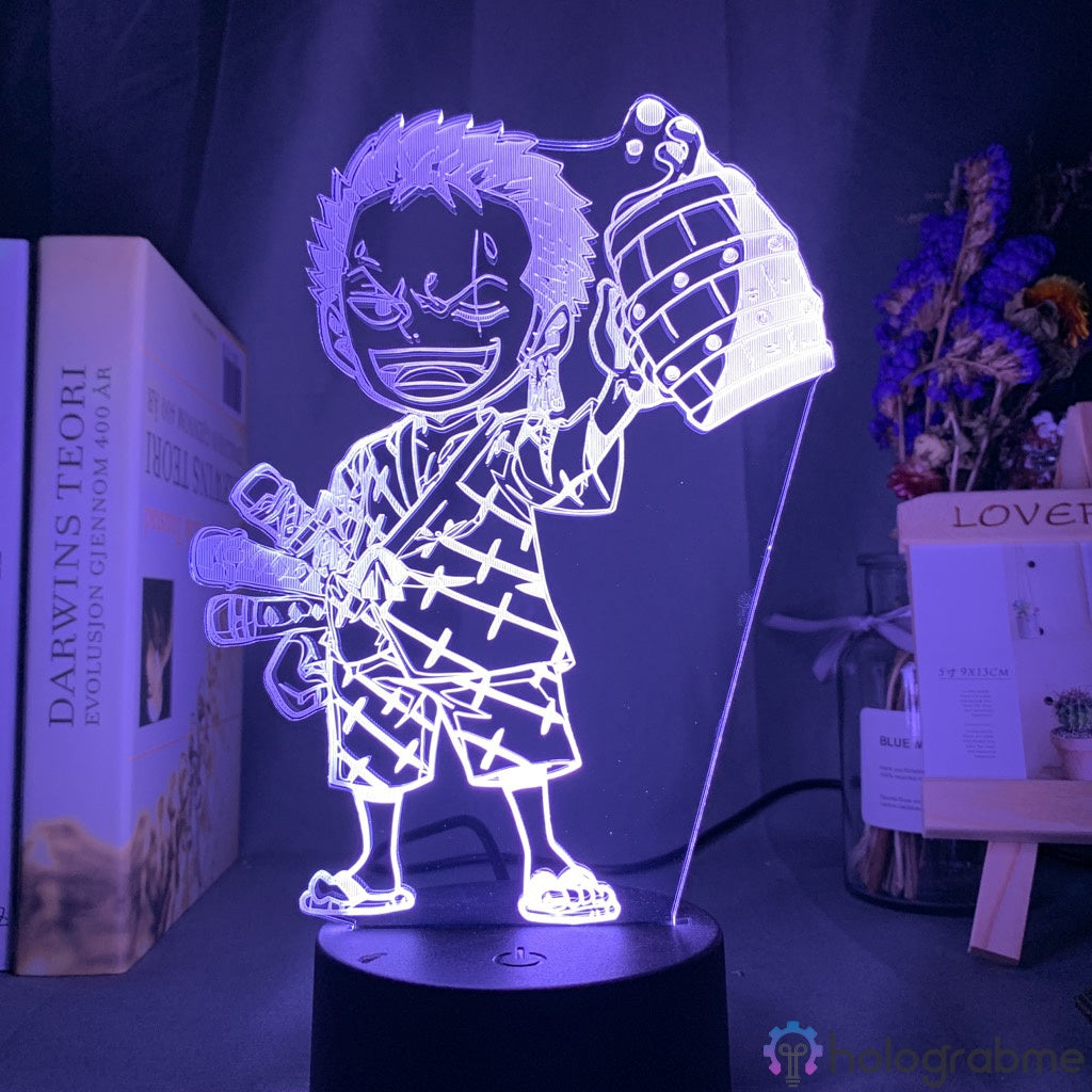 Lampe One Piece Roronoa Zoro Chibi