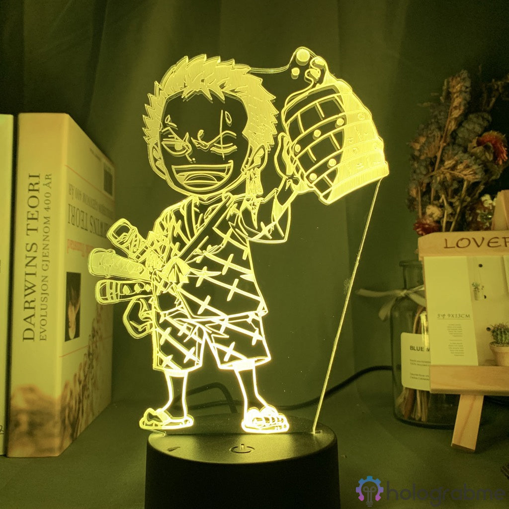 Lampe One Piece Roronoa Zoro Chibi