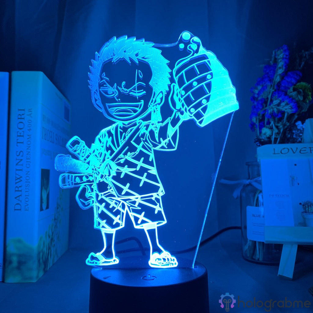 Lampe One Piece Roronoa Zoro Chibi