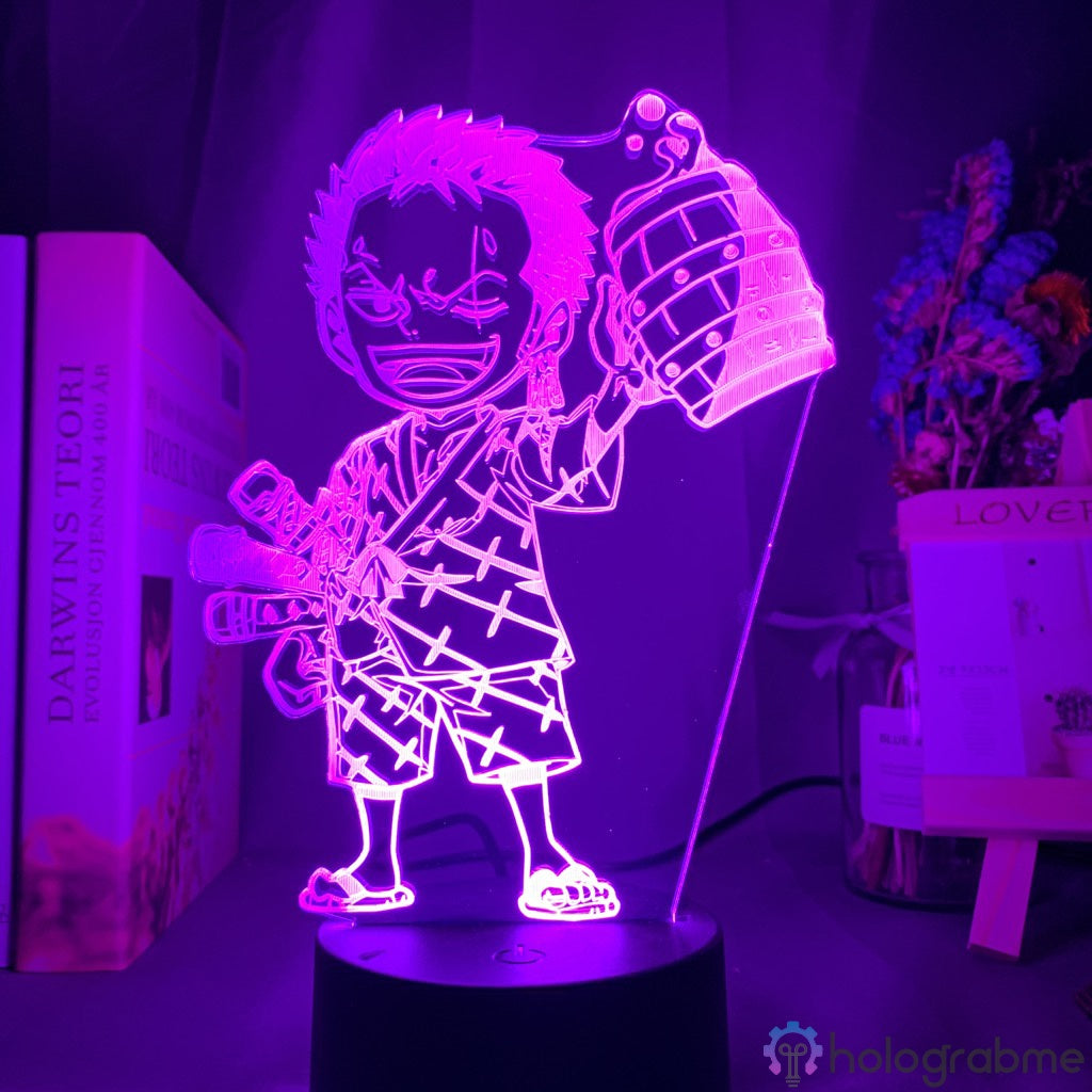 Lampe One Piece Roronoa Zoro Chibi
