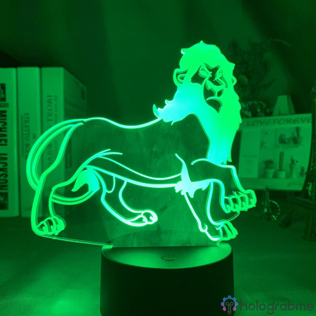 Lampe Roi Lion Scar