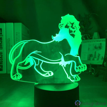 Lampe Roi Lion Scar