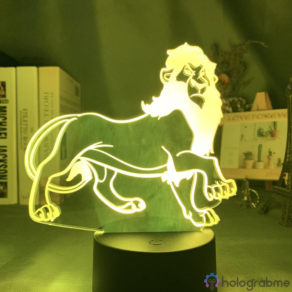 Lampe Roi Lion Scar