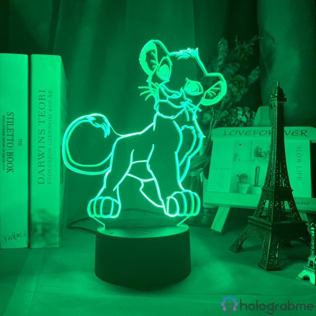 Lampe Roi Lion Simba Enfant