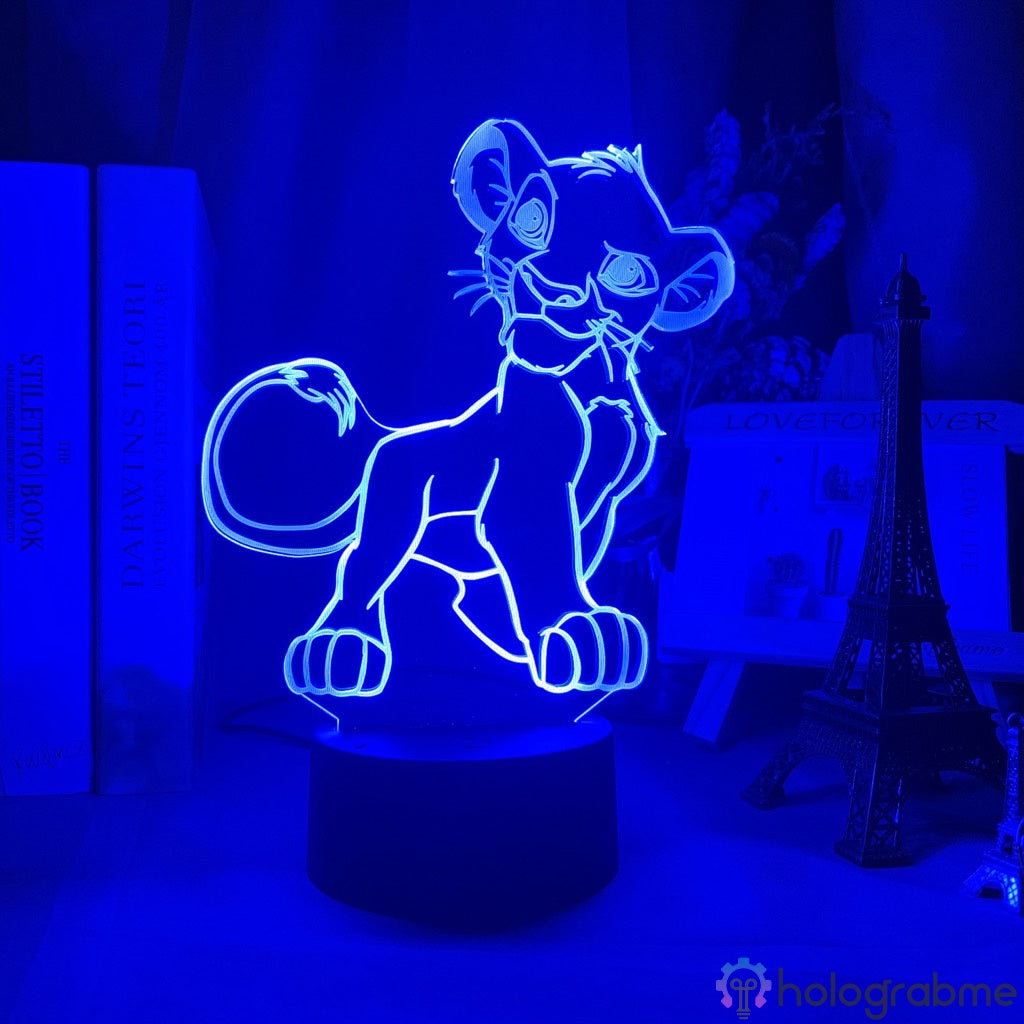 Lampe Roi Lion Simba Enfant