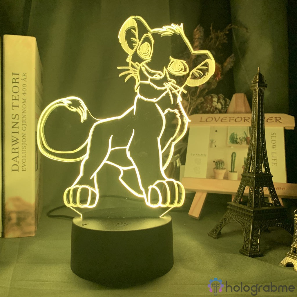 Lampe Roi Lion Simba Enfant