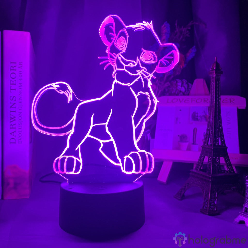 Lampe Roi Lion Simba Enfant