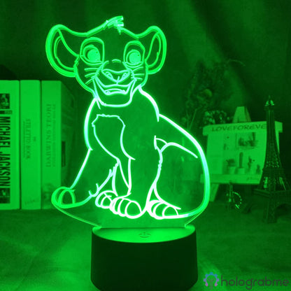 Lampe Roi Lion Simba Assis