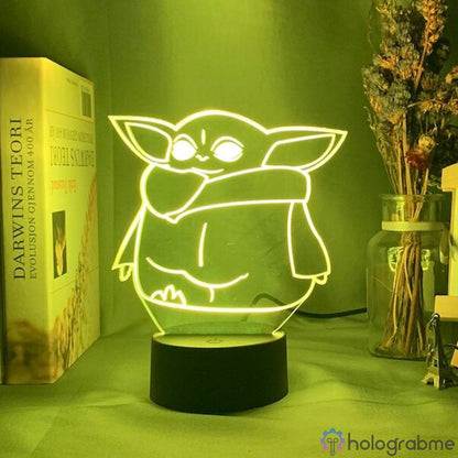 Lampe Star Wars The Mandalorian Yoda