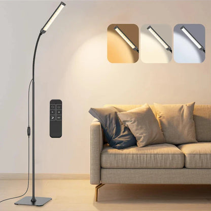 Lampe LED Sur Pied avec Télécommande