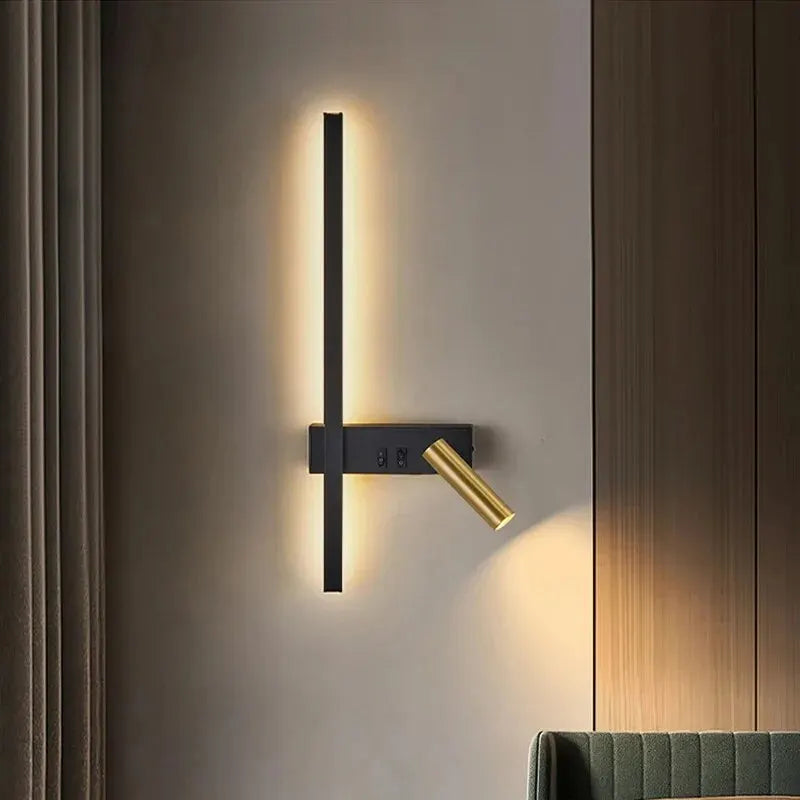 Lampe de Chevet Murale LED Moderne