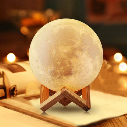 Lampe de Nuit LED Lunaire 