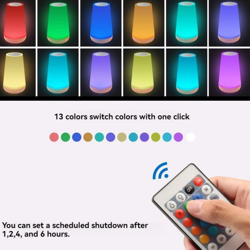Lampe de chevet tactile - GlowTouch™