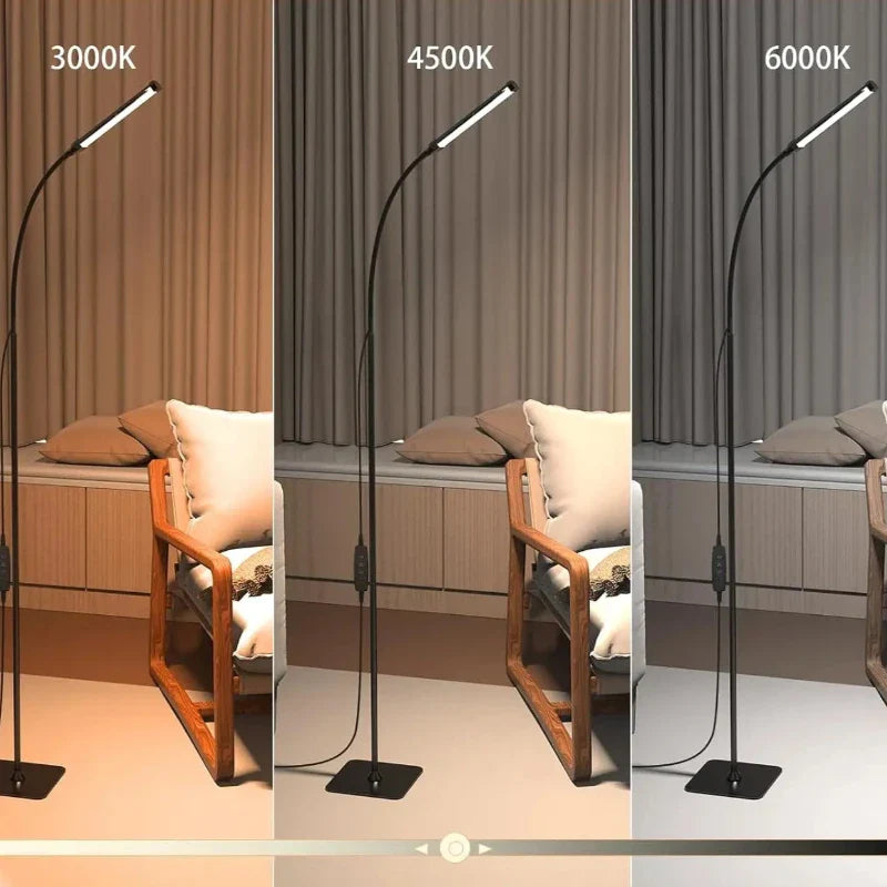 Lampe LED Sur Pied avec Télécommande