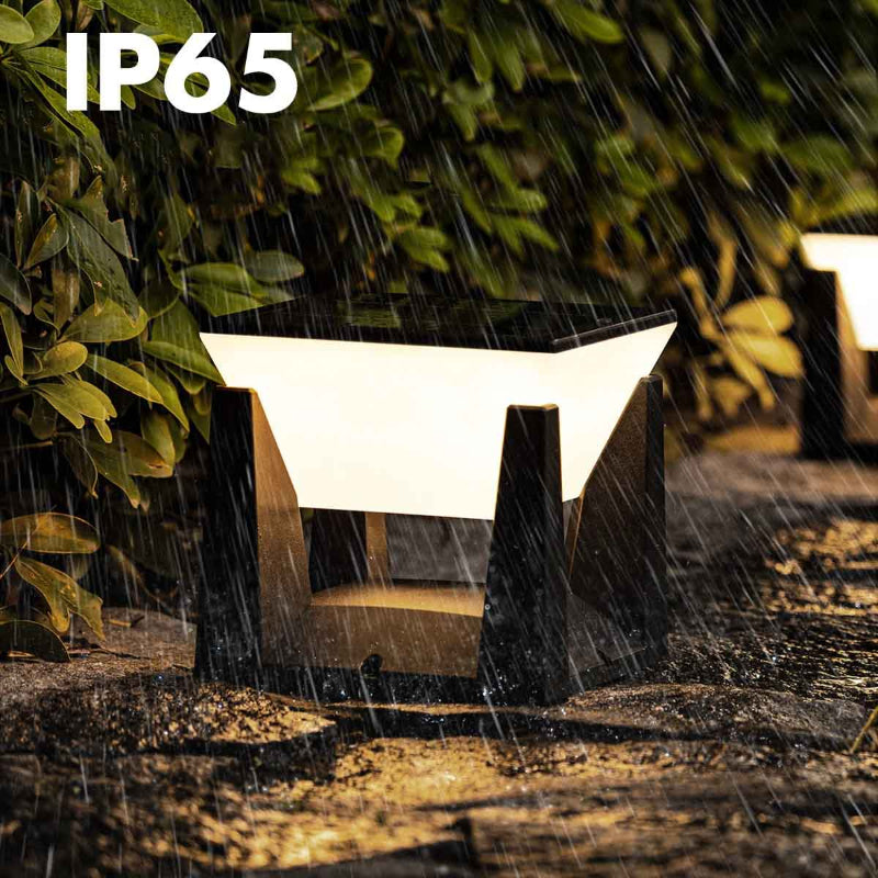 Lampe Solaire de Pilier LED IP65
