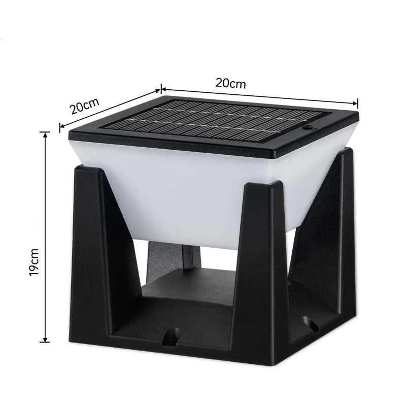 Lampe solaire pilier Variante grand
