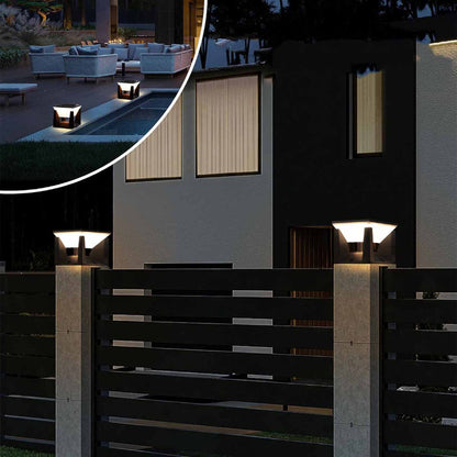 Lampe Solaire de Pilier LED IP65