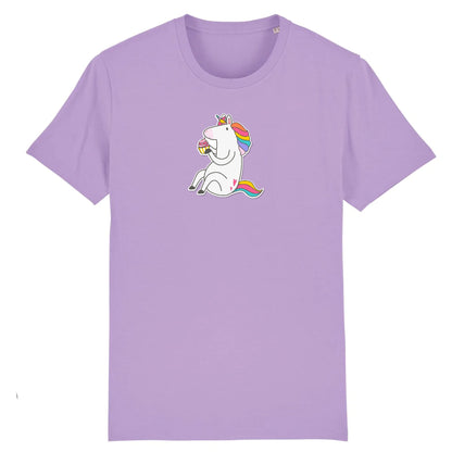 T shirt Unisex Licorne s'assoit