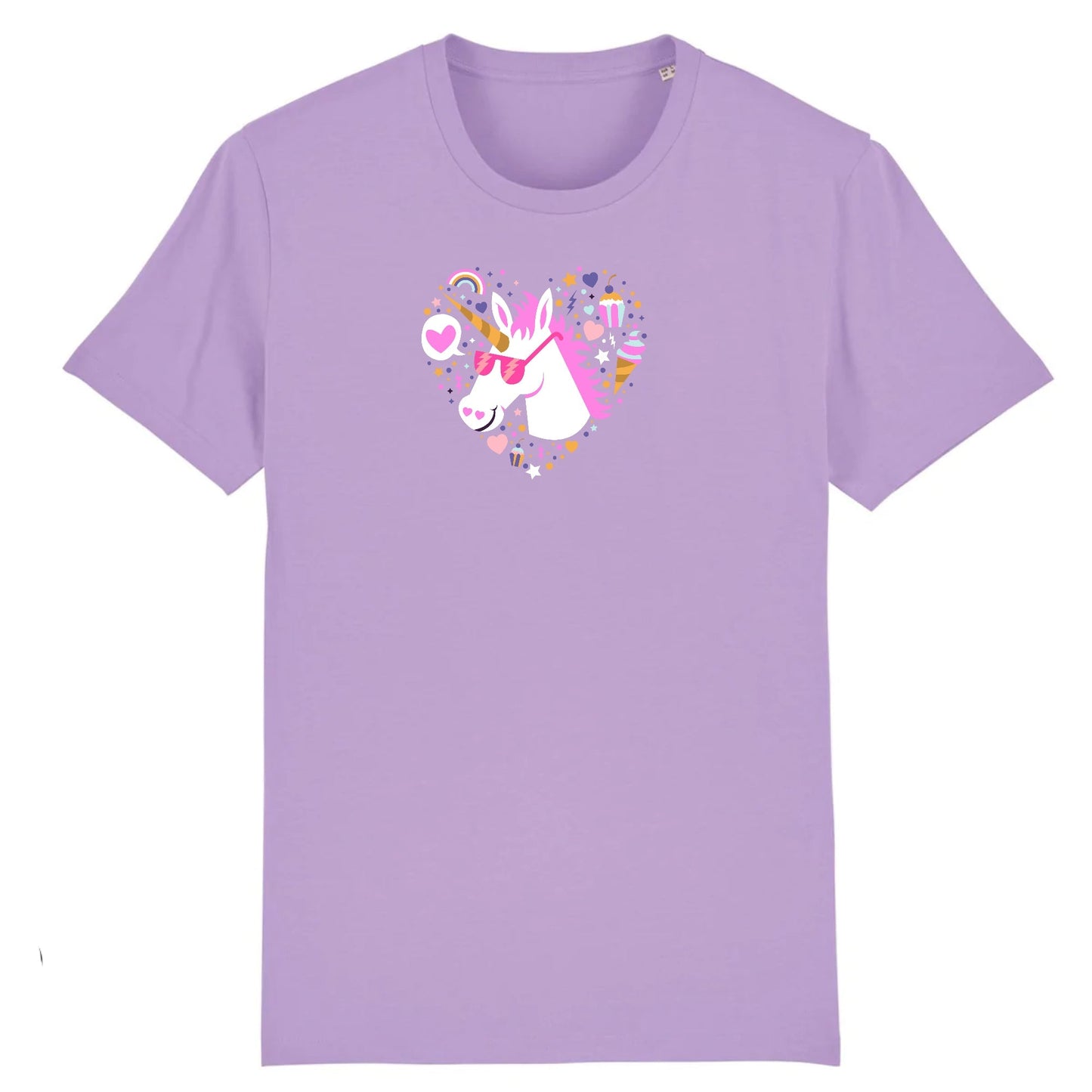 T shirt Unisex Licorne avec lunettes