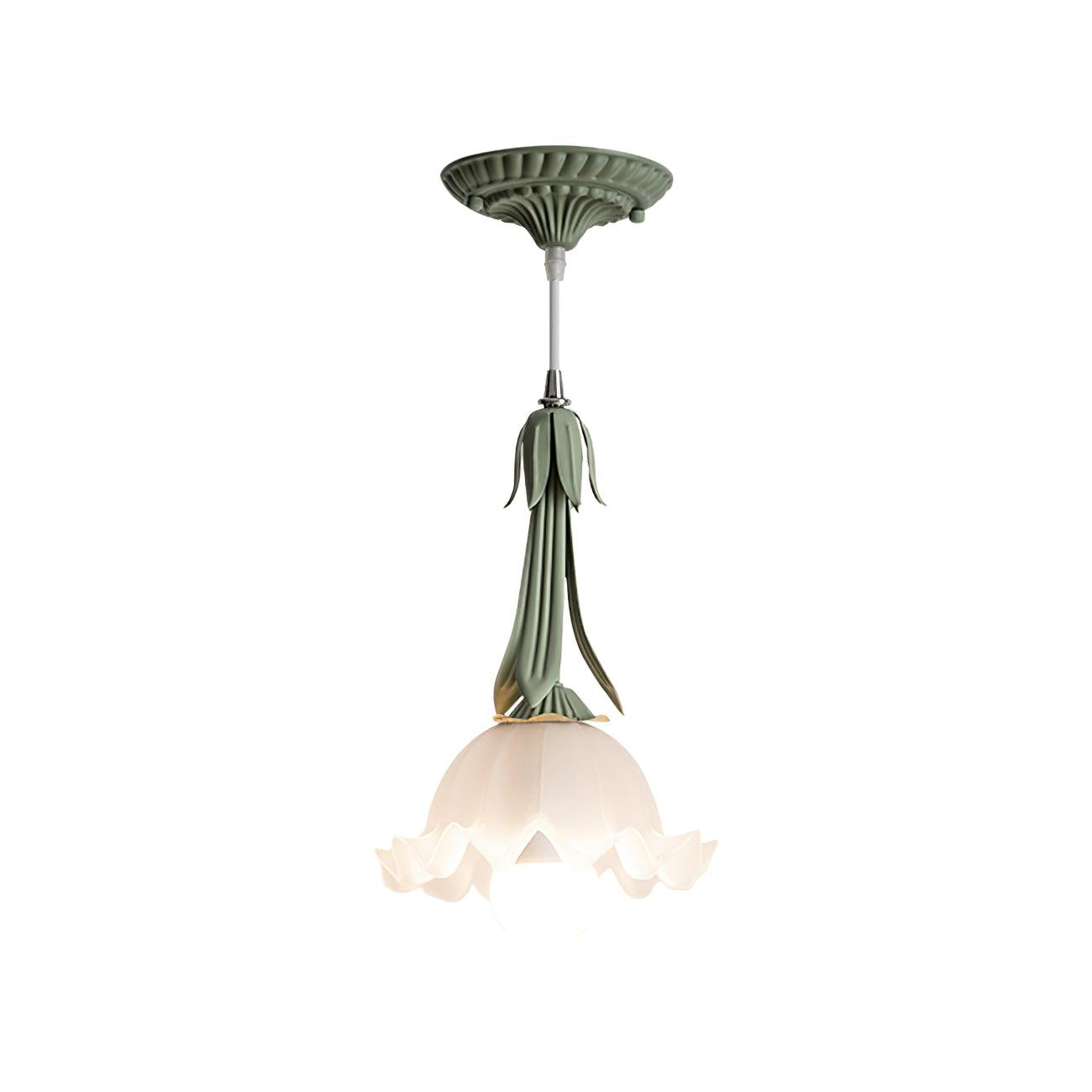 Suspension Maiglöckchen - Design Floral Élégant, Lueur Douce, LED, E27