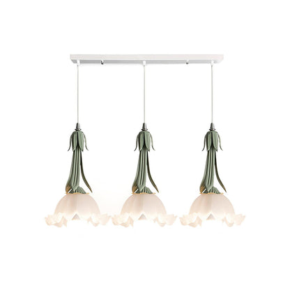 Suspension Maiglöckchen - Design Floral Élégant, Lueur Douce, LED, E27