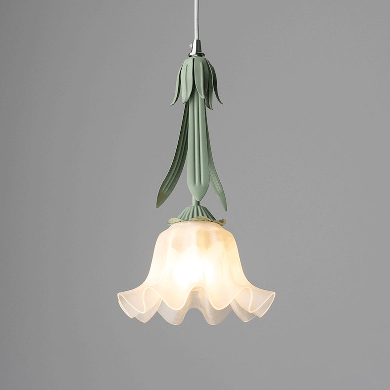 Suspension Maiglöckchen - Design Floral Élégant, Lueur Douce, LED, E27