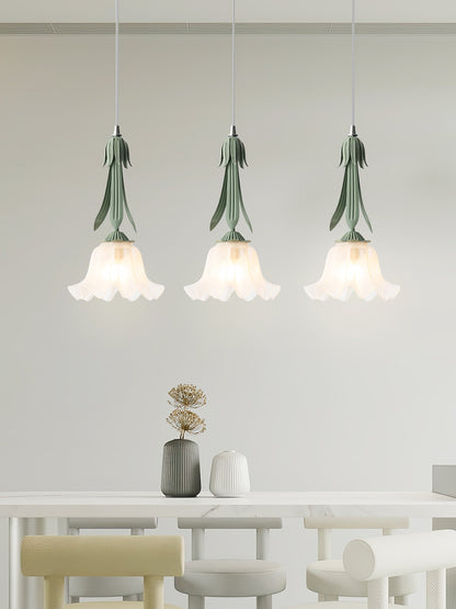 Suspension Maiglöckchen - Design Floral Élégant, Lueur Douce, LED, E27