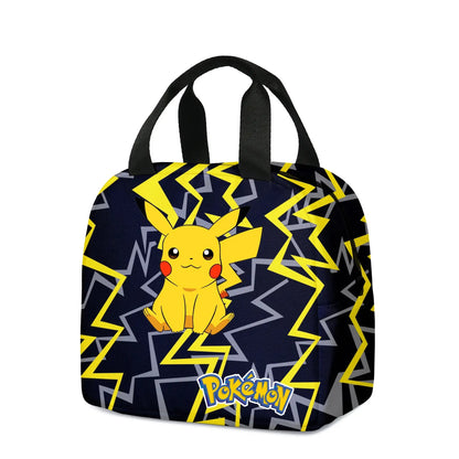 Lunch Bag Isotherme Pokémon Noir et Jaune (Enfant)