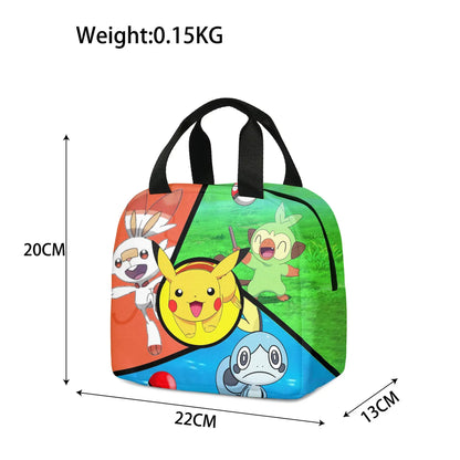 Lunch Bag Enfant Pokémon Rouge et Blanc (Isotherme)