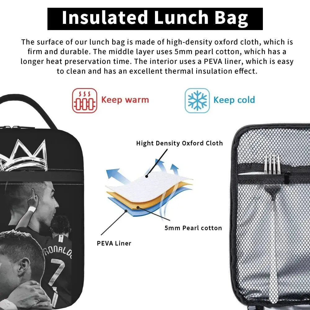 Lunch Bag Isotherme (Cristiano Ronaldo CR7)