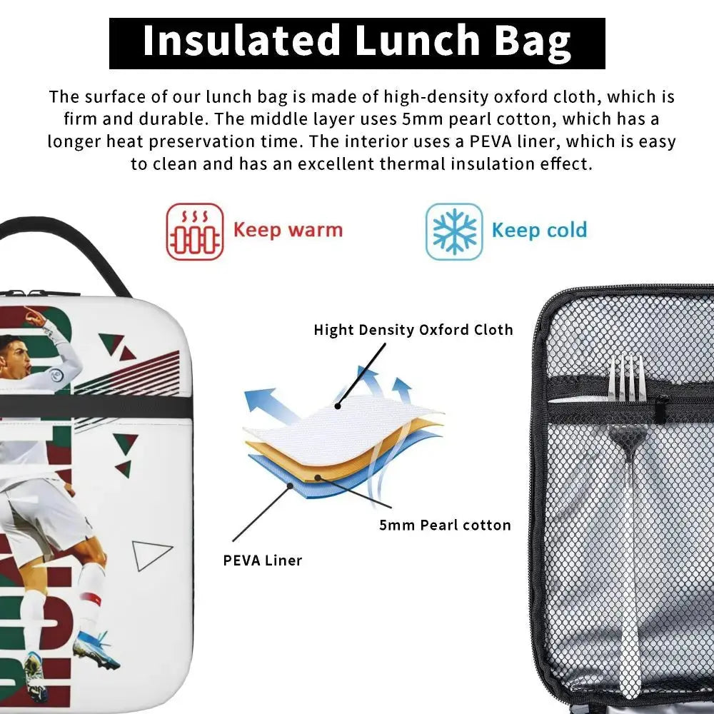 Lunch Bag Isotherme (Cristiano Ronaldo CR7)