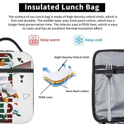Lunch Bag Isotherme (Cristiano Ronaldo CR7)