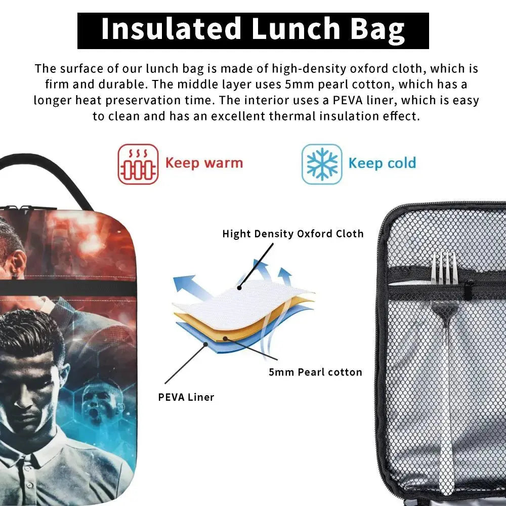 Lunch Bag Isotherme (Cristiano Ronaldo CR7)