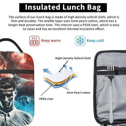 Lunch Bag Isotherme (Cristiano Ronaldo CR7)