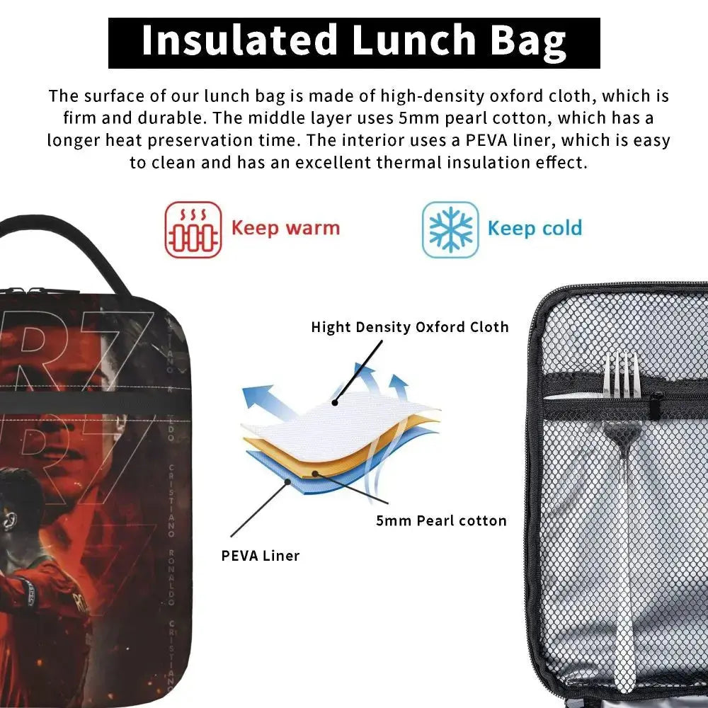 Lunch Bag Isotherme (Cristiano Ronaldo CR7)